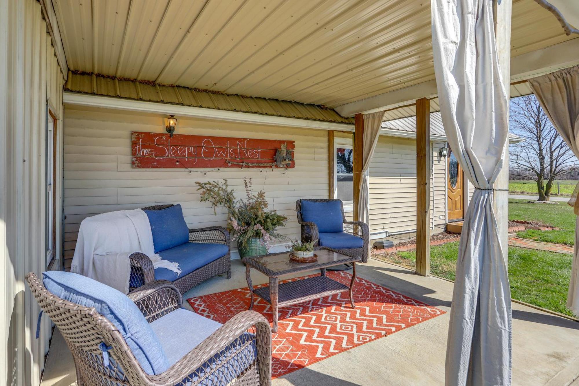Quiet Shiloh Retreat With Spacious Yard And Fireplace! エクステリア 写真