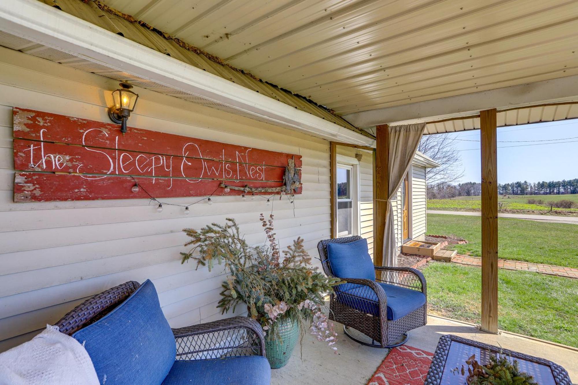 Quiet Shiloh Retreat With Spacious Yard And Fireplace! エクステリア 写真